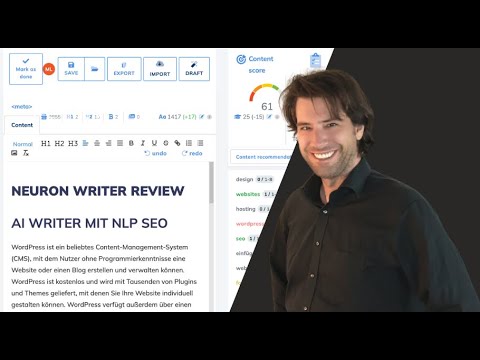 Neuron Writer Review | SEO NLP AI Writer mit NeuronWriter