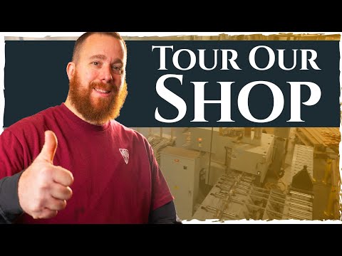 Tour Our $10,000,000 Woodshop! (part one)
