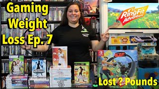 Lose Weight by Playing Video Games?! Weight Loss Journey - Ep. 7 (Ring Fit Adventure, DDR, + More)