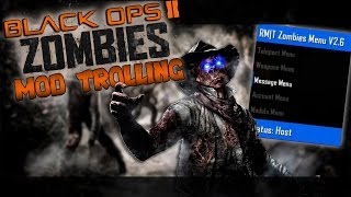 Black ops 2 Zombie Mod Trolling!  Kid Cries!! 