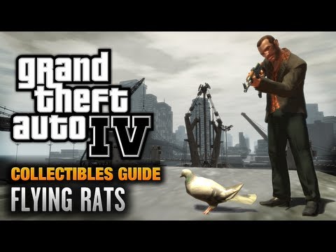 GTA 4 - Flying Rats Guide [Endangered Species Achievement / Trophy] (1080p)