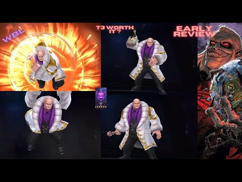 KINGPIN T3 REVIEW - WBU KNULL WBL CTP OF RAGE - IS HE WORTH IT ? EASY SKIP ?  | Marvel Future Fight