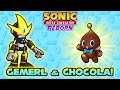 Unlocking Gemerl & Chocola Chao in Sonic Speed Simulator! (Chao School)