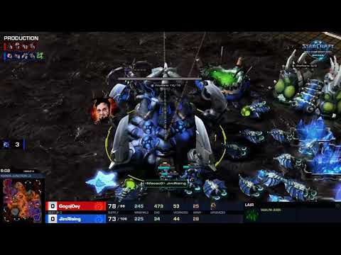 JimRising  vs. GogojOey - ZvZ - WCS WINTER(世界盃聯賽 冬季賽) - 美洲區 - Ro.32 - Group D - 敗者組