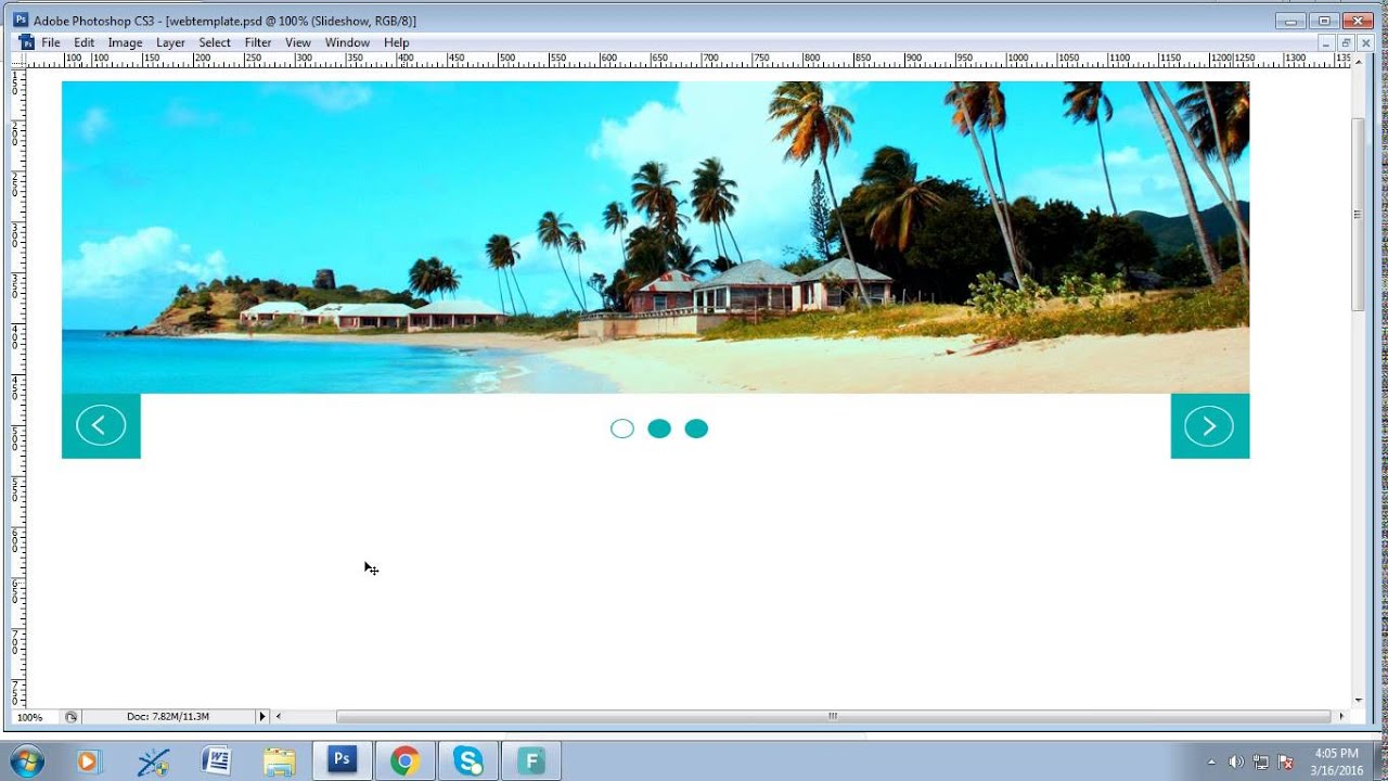 PSD Web Template Designing Using Web UI Elements   Part 1