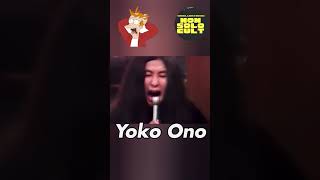 Yoko Ono the worst singer in the world #shorts #yokoono #johnlennon #beatles #beatleslove #funny