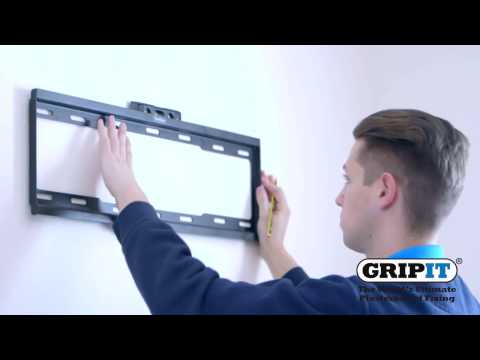 GripIt - How to fix a TV bracket on to a plasterboard wall