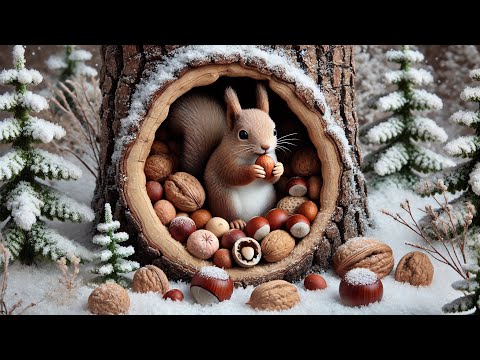 How Squirrels Survive Winter: Nature's Tiny Survivalists!