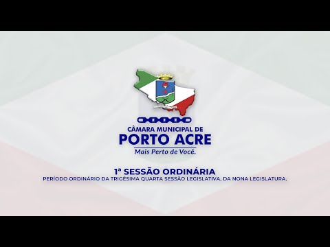 1º SESSÃO ORDINÁRIA  - Câmara Municipal de Porto Acre - 04/02/2026