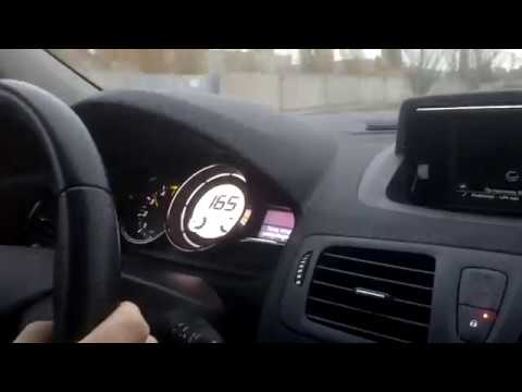 Renault Megane 2014, 1.6dci 130 hp ,разгон 20-170 кмч
