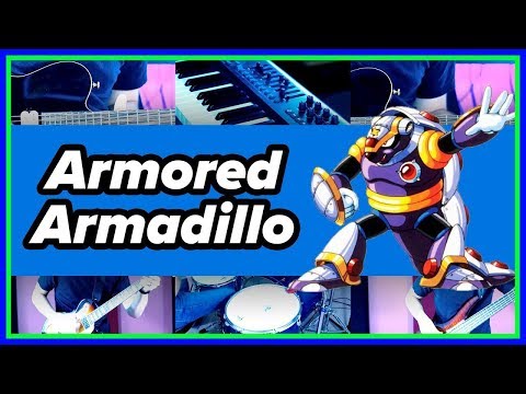 Armored Armadillo - Mega Man X - [METAL GUITAR COVER]