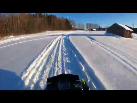 Fast sledding to Klutmarksbacken | 4K |