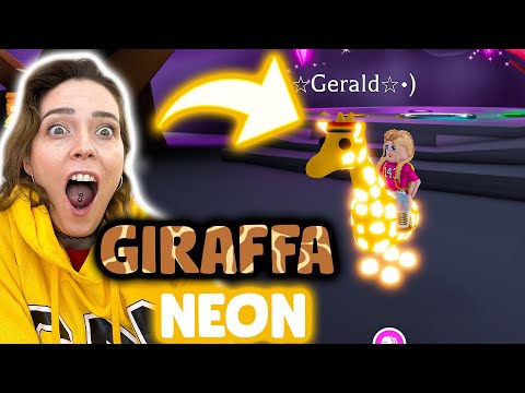 I HAVE THE NEON GIRAFFE! LEGENDARY trade!! 😱
