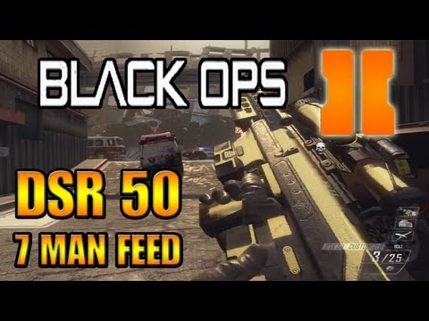 Black Ops 2 - My first BO2 clip DSR 50