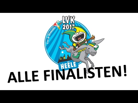 LVK 2017 - Alle finalisten