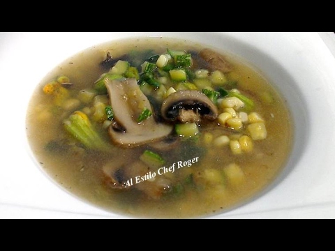 SOPA DE MILPA, como hacer sopa, receta de sopa