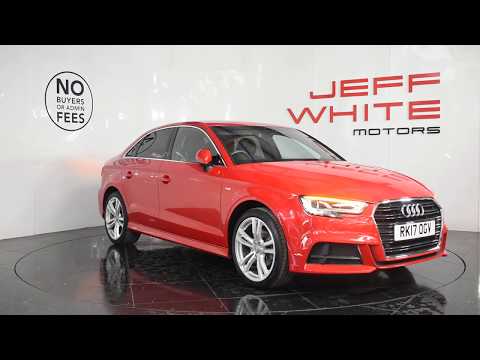 2017 Audi A3 Saloon 1.4 TFSI S Line 4dr S Tronic