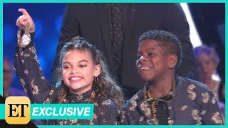 DWTS: Juniors: Val Chmerkovskiy Offers Ariana Greenblatt His Rolex After Fab Dance (Exclusive)
