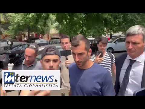 Mkhitaryan arriva al Coni per le visite mediche