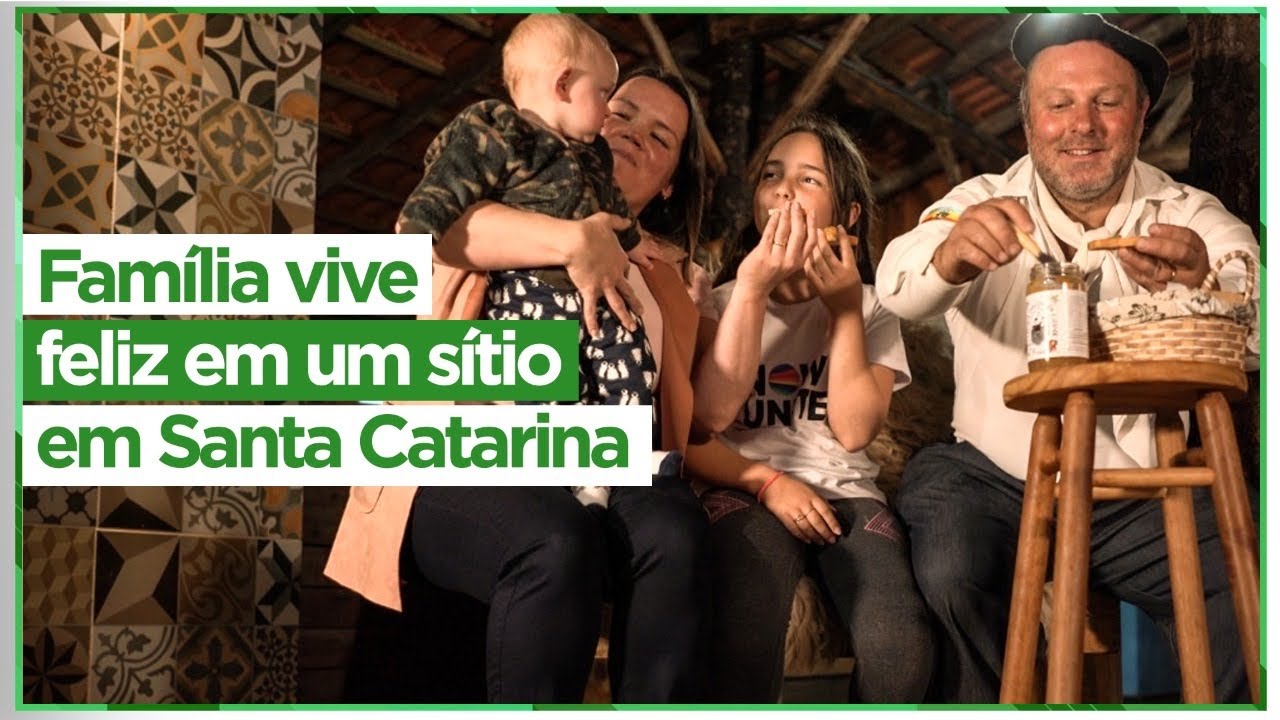 Essa família vive em um belo sítio na cidade mais fria do Brasil | Bom Jardim da Serra/SC