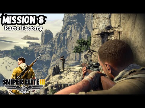 Sniper Elite III - Mission 8 - Ratte Factory (No Commentary)