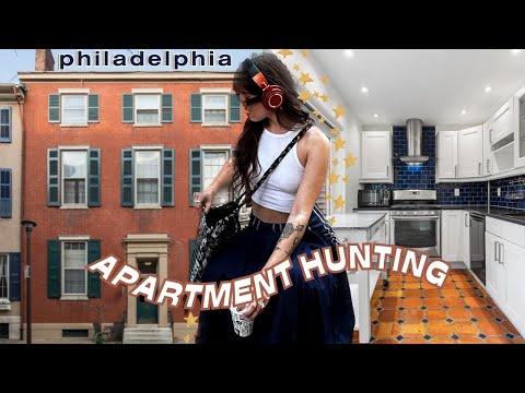 Let's Move To Philly 🏠 apartment hunting in philadelphia, pa + colonial style house tours