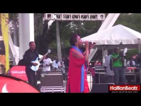 Emeline Michel " Flam " Compasfest Bayfront Park, FL - Haitianbeatz.com