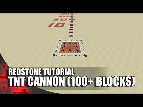 Fed X Gaming - Minecraft: TNT Cannon (100+ Blocks)