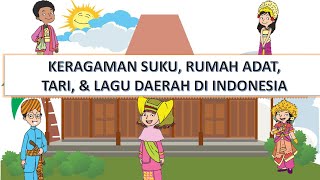 Download lagu KERAGAMAN SUKU, RUMAH, TARI, DAN LAGU DAERAH DI INDONESIA-KELAS 4 mp3