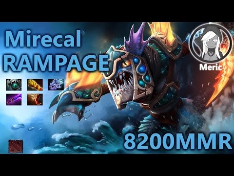 Miracle Slark   8200MMR RAMPAGE..!!!