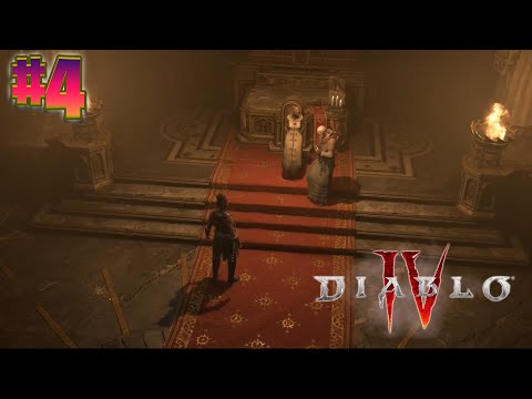 DIABLO 4 Gameplay Walkthrough Part 4 -  SORCERER Full Game