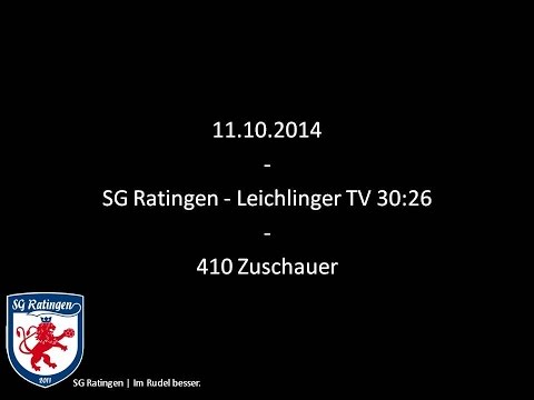 SG Ratingen - Leichlinger TV 30:26 (14:13)
