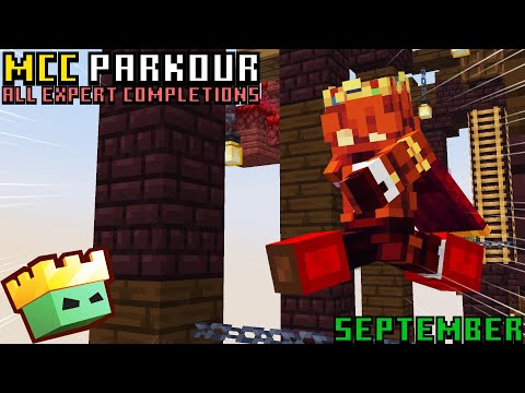 MCCI Parkour Warrior Dojo ALL EXPERT Speedruns (September)