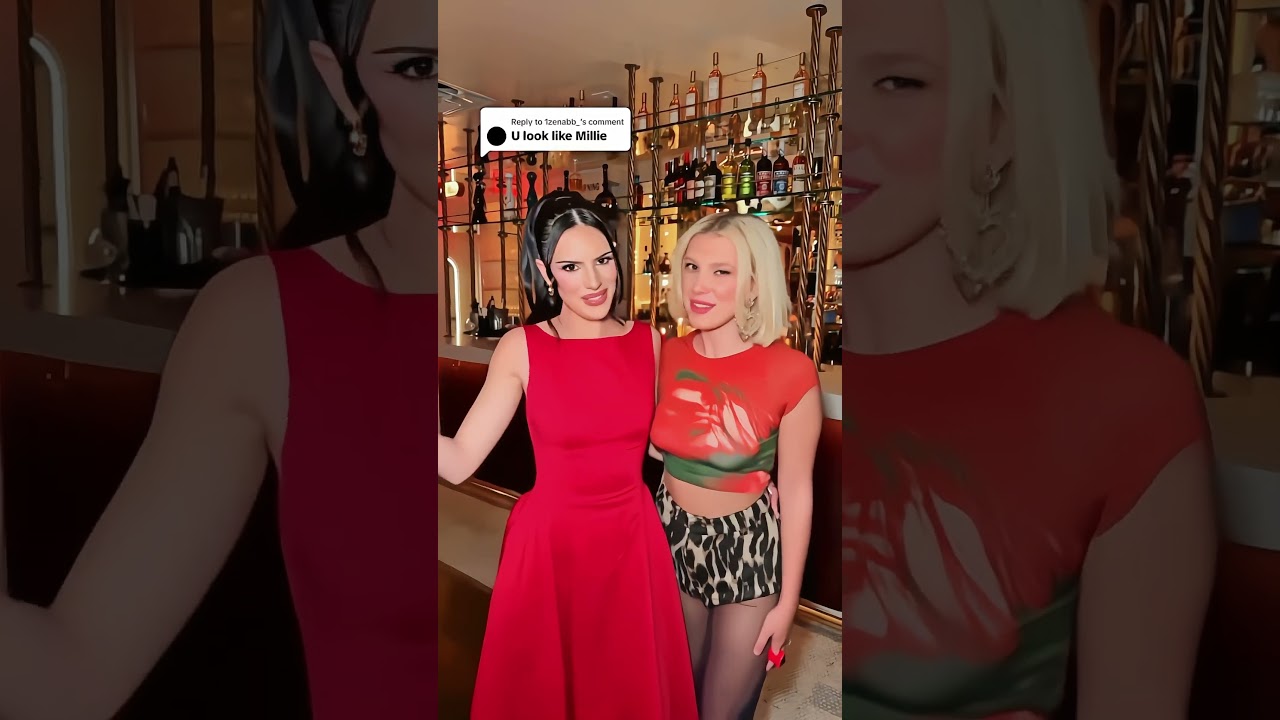 She Really Look Like Millie Bobby Brown?🤔 #milliebobbybrown #shorts #trending