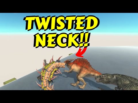 NEW UNIT Thorny Purussaurus Breaking Bones in Animal Revolt Battle Simulator