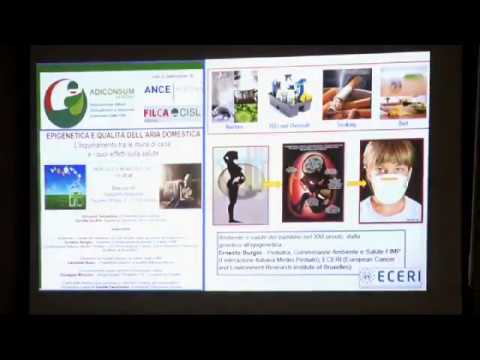 Epigenetica e qualità dell'aria domestica. L'intervento di Ernesto Burgio