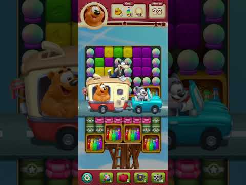 Toon Blast Level 8443 - NO BOOSTERS