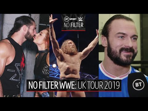 Watch – No Filter WWE | A Different Look At The UK Tour As WWE Moves To BT Sport