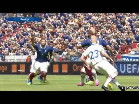 UEFA Euro 2016   France vs Iceland  PES 2016 Game