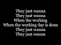 Cyndi Lauper - Girls Just Want To Have Fun (letra)