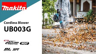 Makita XGT aku ofukovač/vysavac Li-ion XGT 40V,bez aku Z, UB003GZ