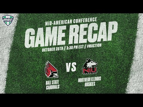 Condensed Game: Northern Illinois 21, Ball State 7 | 10.25.25