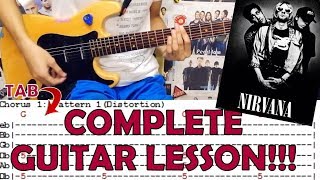 All Apologies - Nirvana(Complete Guitar Lesson/Cover)with Chords and Tab