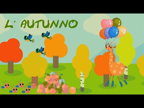 L' Autunno con La Cipollina intelligente e il Castoro costruttore! - cartoni per bambini!