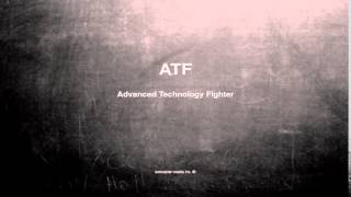 What does ATF mean