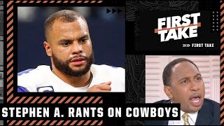 ‘EMBARRASSING!’ - Stephen A. goes on a Cowboys RANT after the loss to the 49ers | First Take