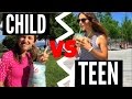 CHILD YOU VS TEEN YOU Summer