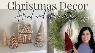 NEW CHRISTMAS DECOR HAUL AND FAVORITES 2025 | Christmas Decor Ideas | Christmas Decor 2025 🎄