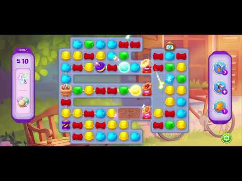 Homescapes сложный уровень 8407 #homescapes #hardlevel #8407