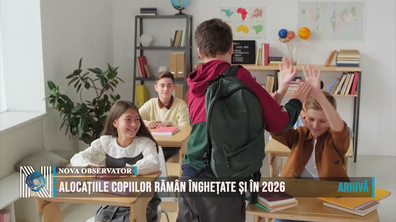 Alocațiile copiilor rămân înghețate și în 2026